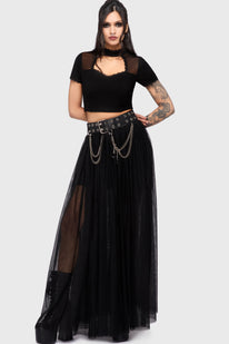 Chapel Blessing Lace Trim Top