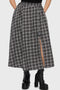 Chapel Blessing Plaid Midi Skirt