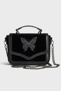 Chapel Blessing Velvet Shoulder Bag