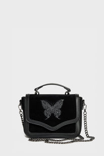 Chapel Blessing Velvet Shoulder Bag