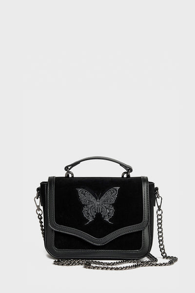 Chapel Blessing Velvet Shoulder Bag