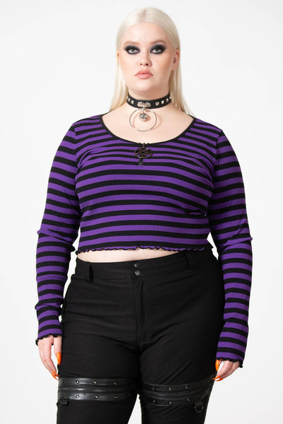 Chimera Long Sleeve Top [PURPLE]