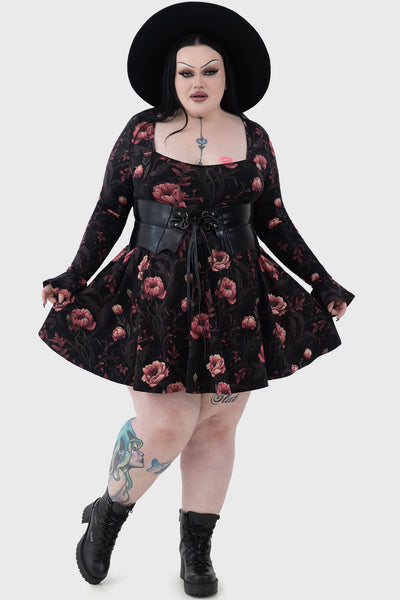 Cottage Chorus Skater Dress [PLUS]