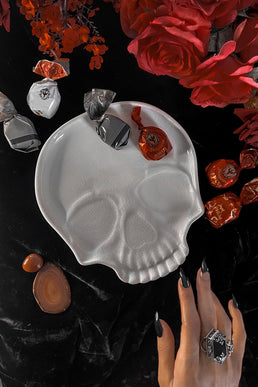Cranium Skull Platter