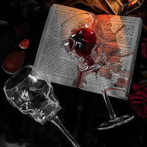 Cranium Wine Glasses [CLEAR]