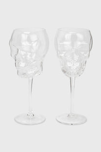Cranium Wine Glasses [CLEAR]
