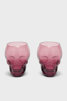 Cranium Drinking Glasses [PLUM]