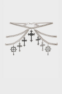 Crucifix Chain Belt
