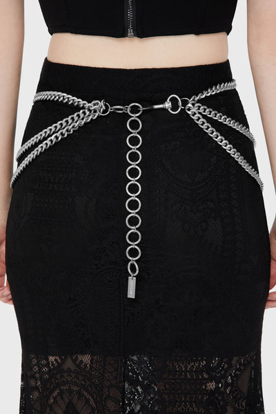 Crucifix Chain Belt