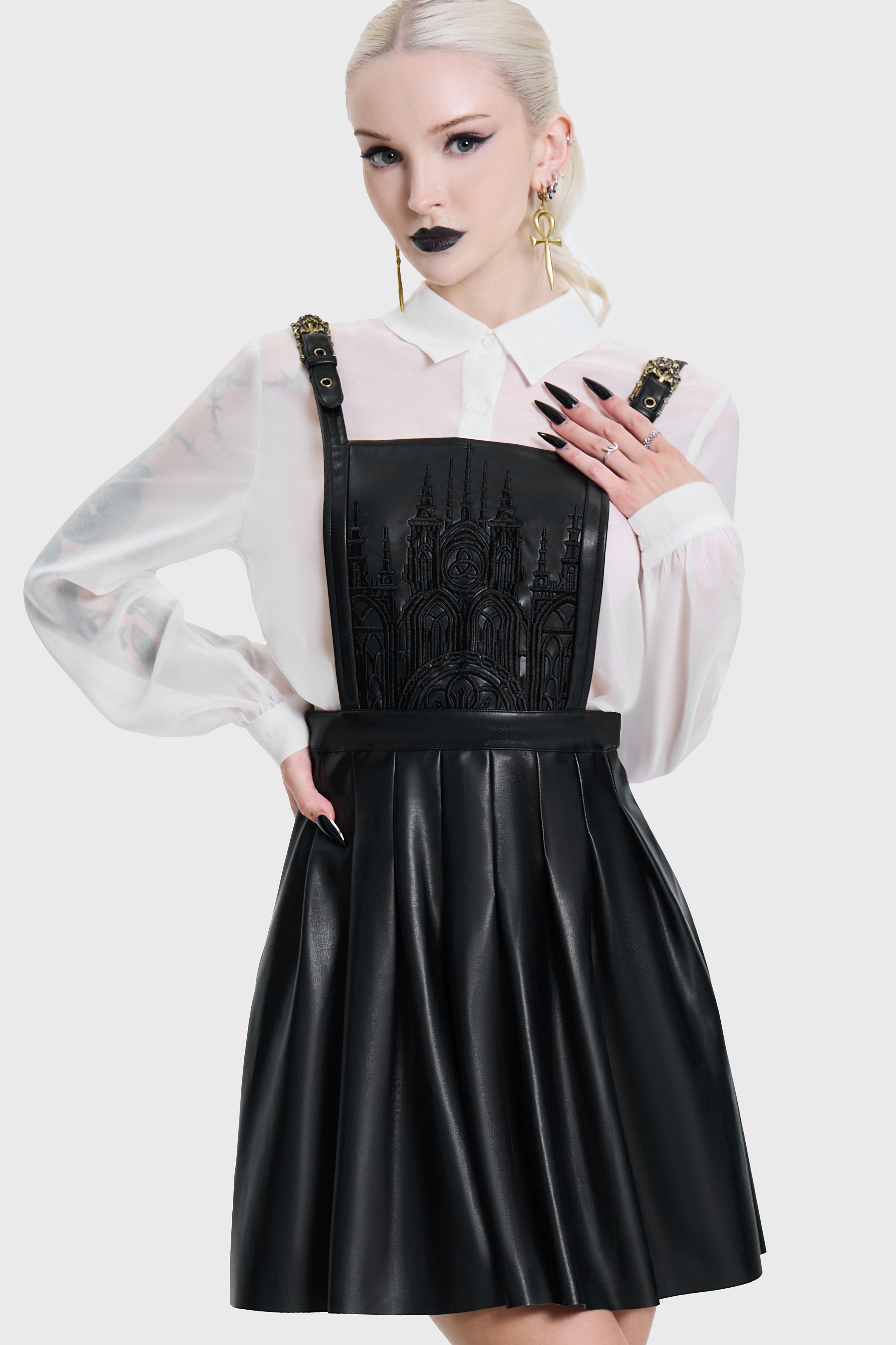 Crucifix Pinafore ‐ KILLSTAR