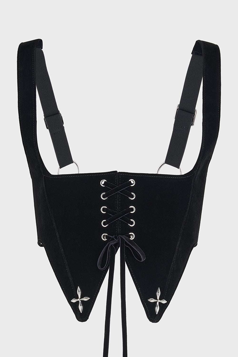 Crucifix Square Neck Underbust Harness ‐ KILLSTAR