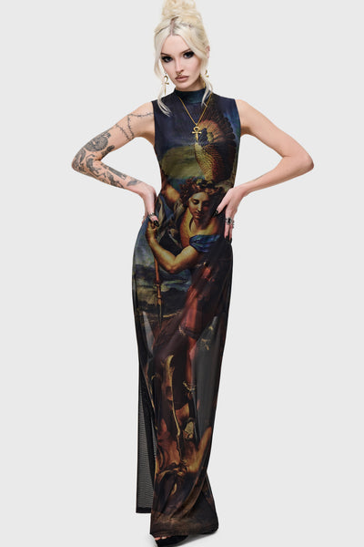 killstar mesh dress Shadowsinger Dress