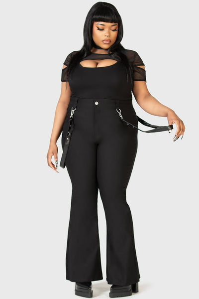 Cutout Bondage Trousers