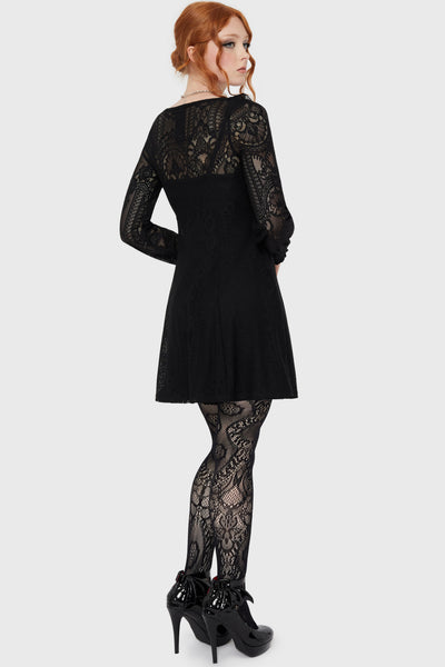 killstar liliana lace dress Gothic Dresses