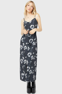 Cottage Chorus Maxi Dress [BLACK AND WHITE]