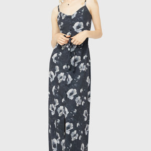 Cottage Chorus Maxi Dress [BLACK AND WHITE]