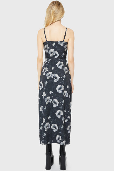 Cottage Chorus Maxi Dress [BLACK AND WHITE]