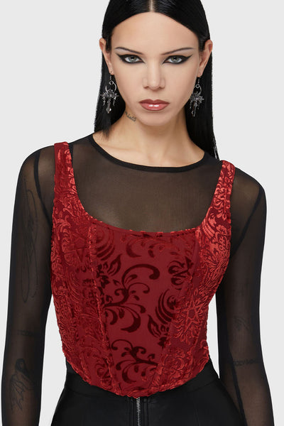 killstar bloodlust party dress Crimson Bloodlust Mini Dress