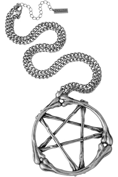 MOISSANITE Baphomet Pendant Iced Devil Goat Satan Pentagram Necklace 925  Silver