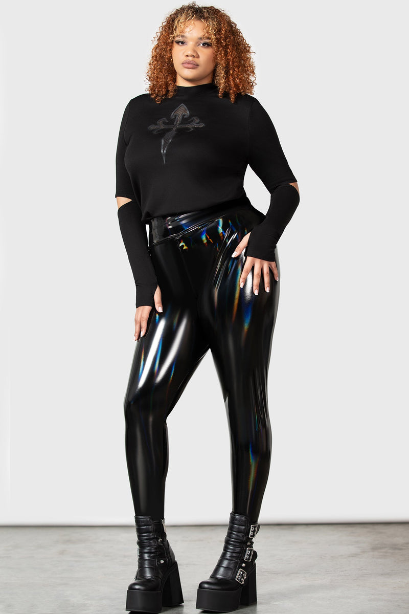 Darkwaves & Raves Leggings | Killstar
