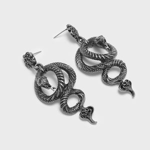 Deadly Coil Earrings