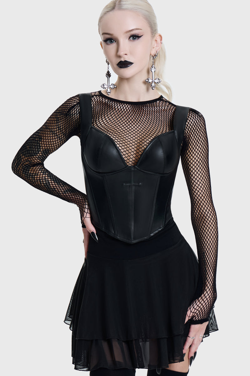 Deathly Desire Corset Top
