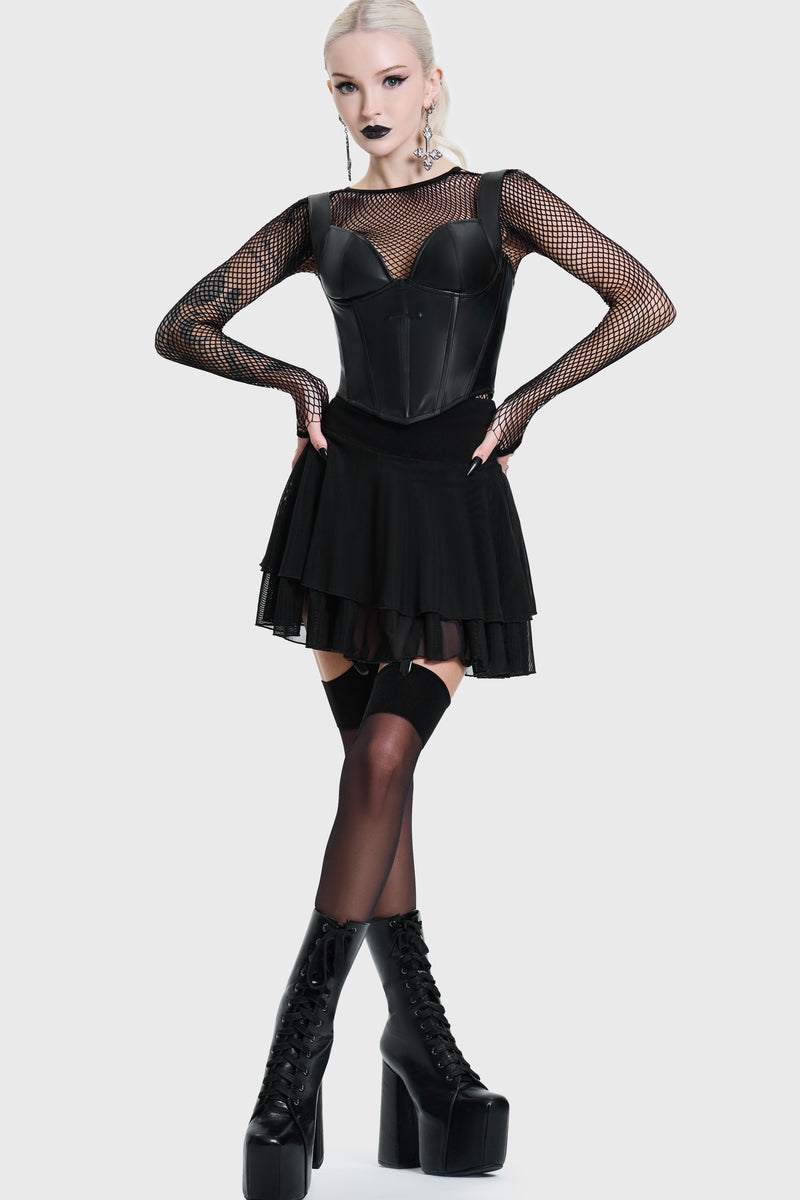 Deathly Desire Corset Top
