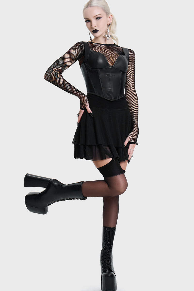 Deathly Desire Corset Top