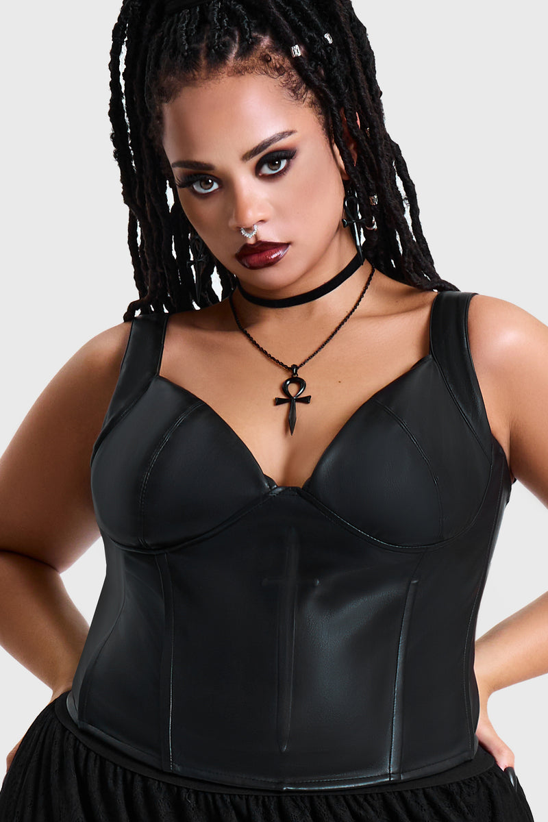 Deathly Desire Corset Top