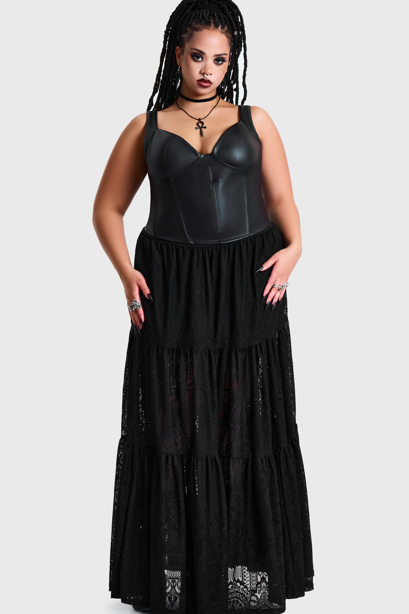 Deathly Desire Corset Top