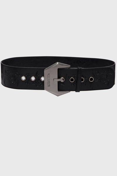 Devil's Darling Debossed Belt