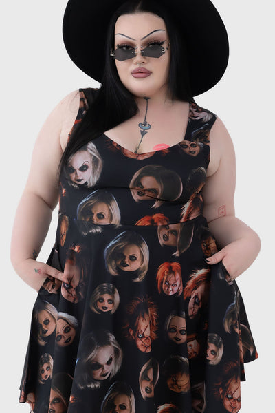 Did You Miss Me Andy Skater Dress [PLUS]