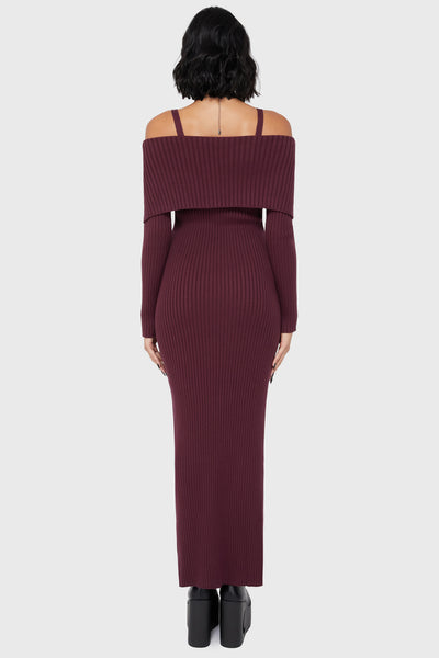 killstar purple dress Dusk's Garden Mini Dress