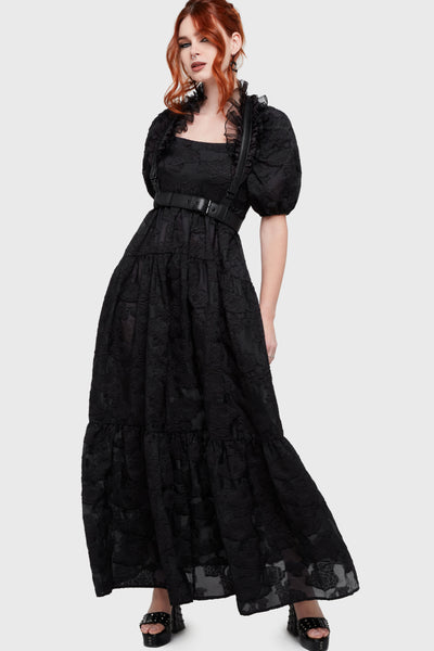 killstar long dress Nightshaded Maxi Dress