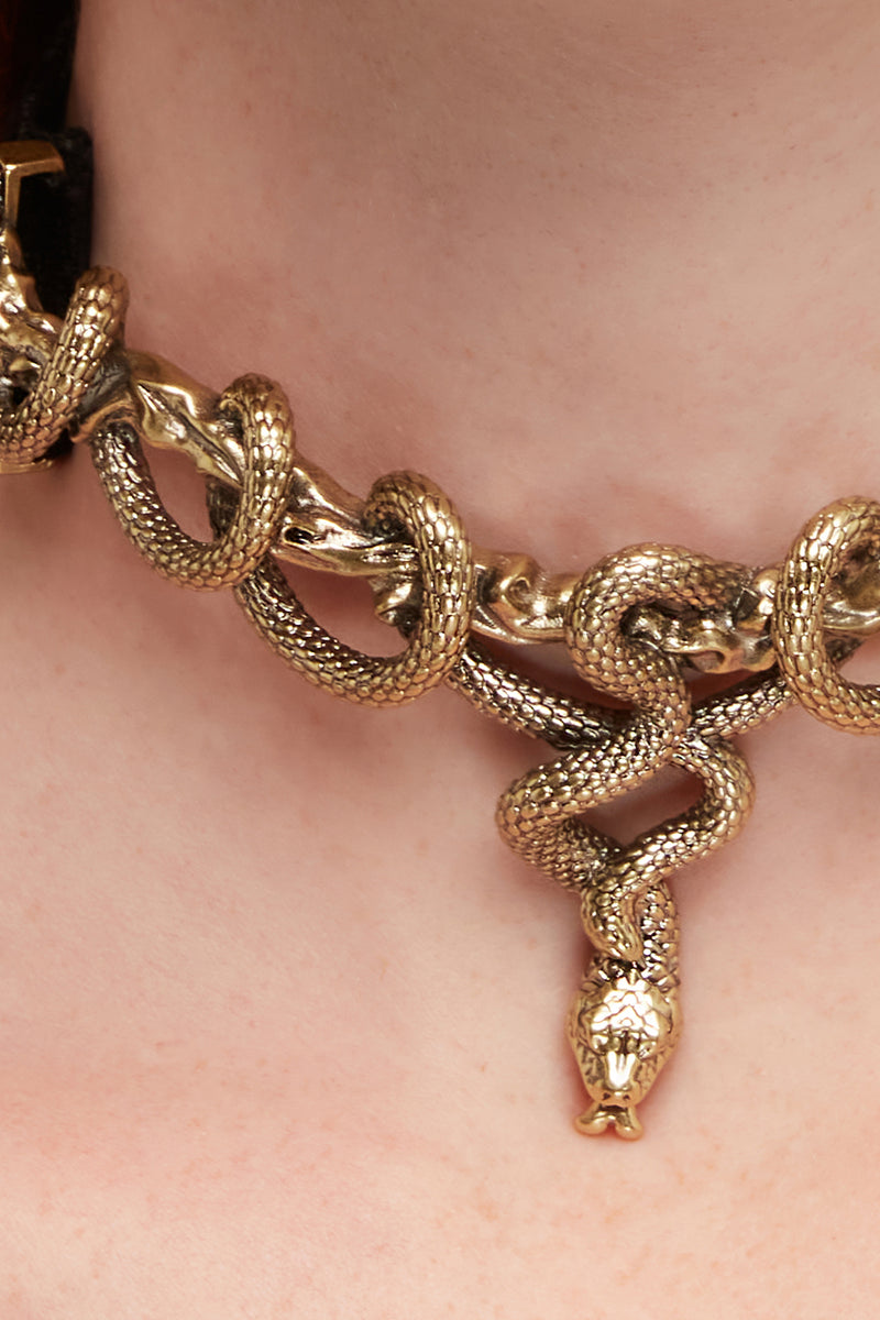 Deadly Coil Choker [Gold]