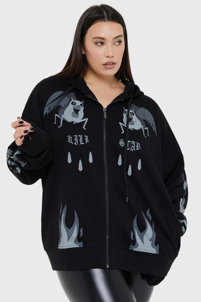 Demon Eyes Hoodie Killstar
