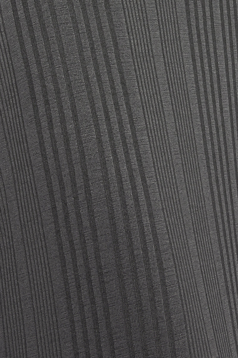 Drenched Grief Maxi Dress [Grey]