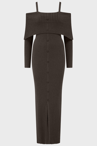 Dusk Empress Dress [Brown]