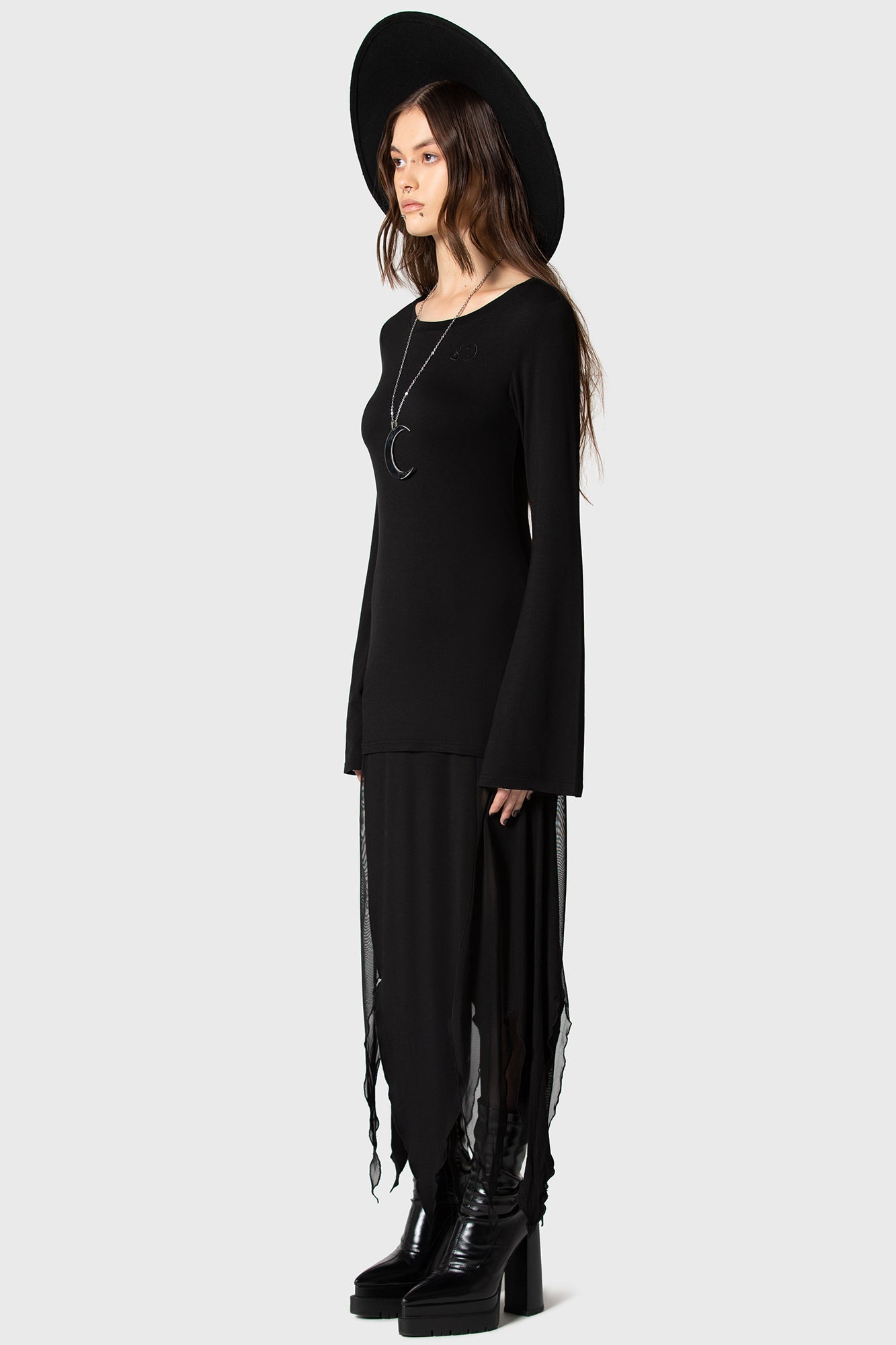 Echoed Darkness Tunic Top | Killstar