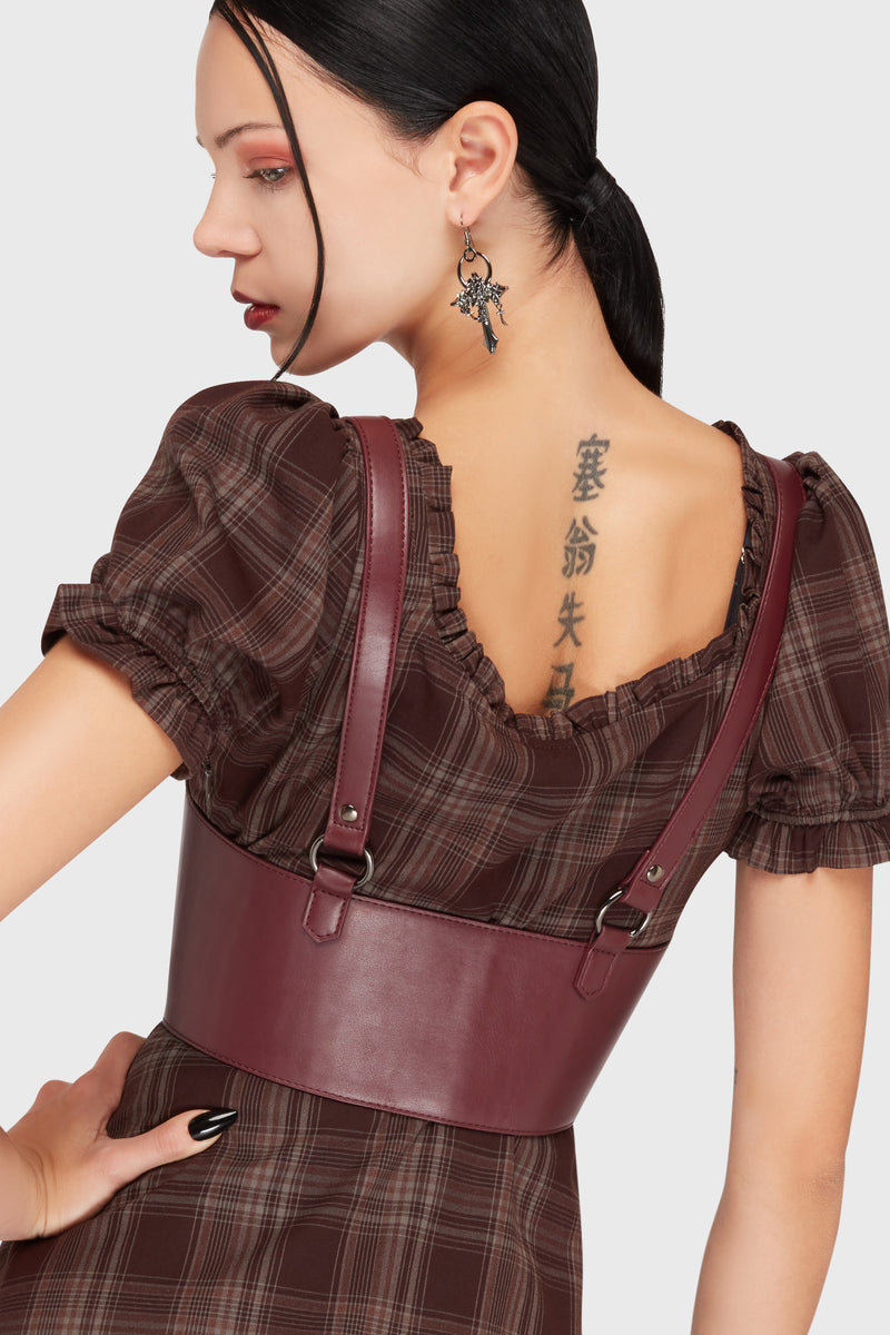Ember Pit Harness [Burgundy]