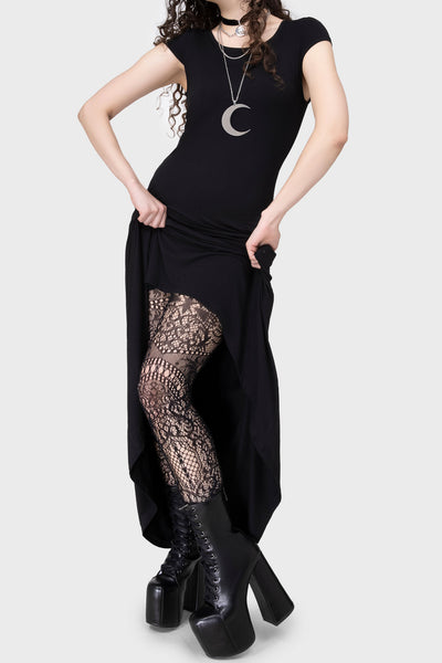 Empyrean Lace Tights - One Size / Black Empyrean Lace Tights - One Size / Black