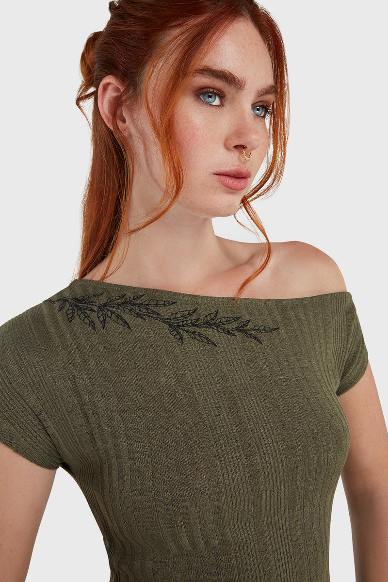Ethereal Forest Mini Dress