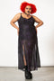 Evenescent Mesh Maxi Dress