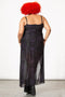 Evenescent Mesh Maxi Dress