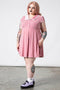 Every Mourning Collar Dress [PASTEL PINK]