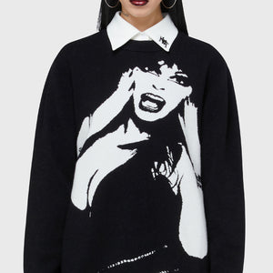 Elvira Mistress Of The Dark Sweater