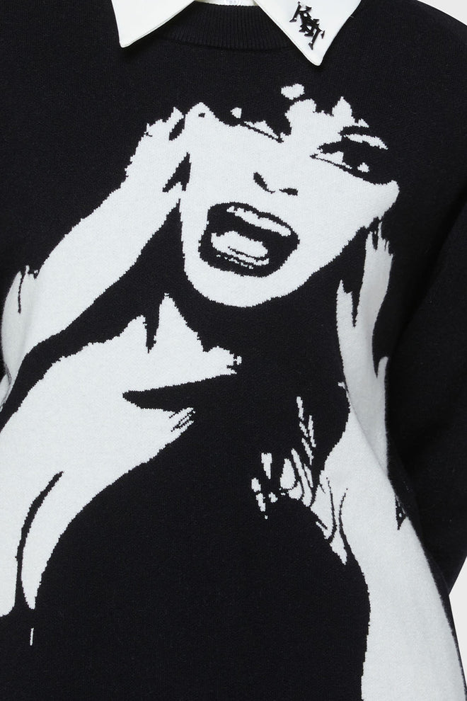 Elvira Mistress Of The Dark Sweater