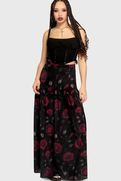 Fawnelle Dropped Waist Skirt