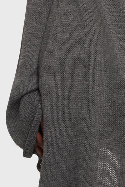 Forget Wishing Knit Cardigan [Grey]
