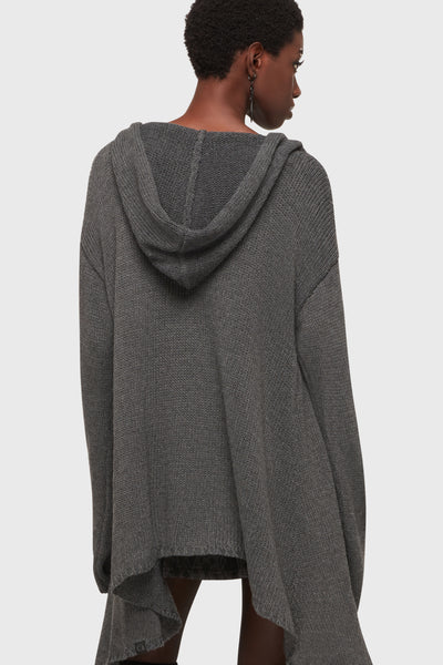 Forget Wishing Knit Cardigan [Grey]